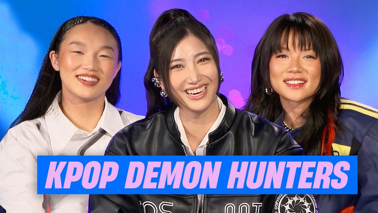 Video thumbnail for Ejae, Audrey Nuna & Rei Ami reveal the Kpop Demon Hunters moment that made them cry | Capital