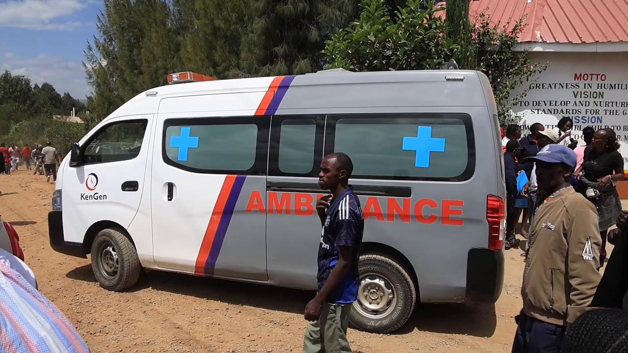 Video thumbnail for Kenya: Dormitory fire in Kenya leaves 16 schoolgirls dead, 79 injured.