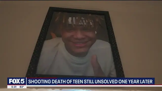'Video thumbnail for Shooting death of teen still unsolved year later'