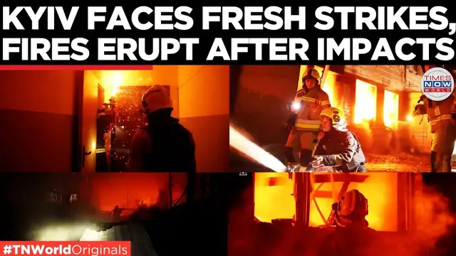 Video thumbnail for RUSSIA STRIKES KYIV! Moscow Launches Fresh Overnight Missile Strike On Capital | Times Now World