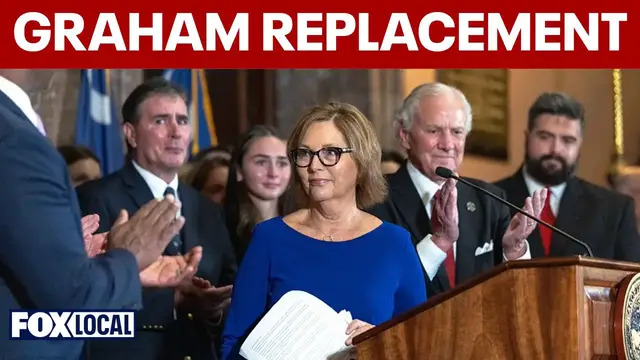 Video thumbnail for SC Gov. names Lindsey Graham's sister Darline Nordone to finish Senate term