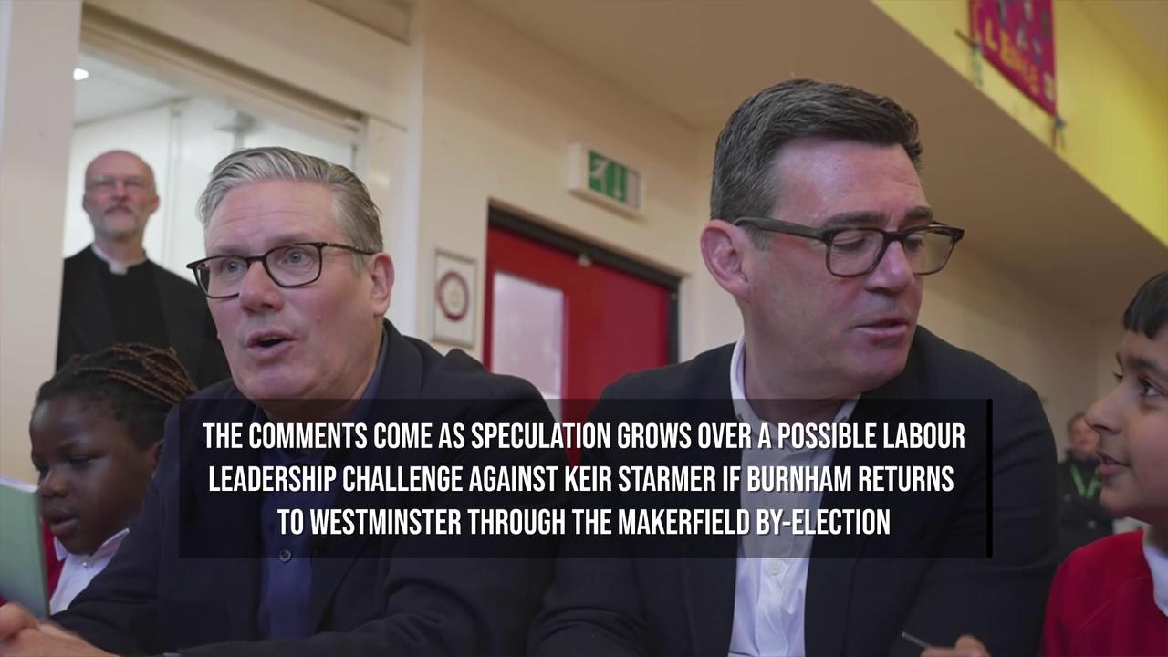 Video thumbnail for Burnham Says He Will Not Reopen Brexit Battle.