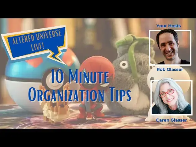 Video thumbnail for 10 Minute Organization Tips