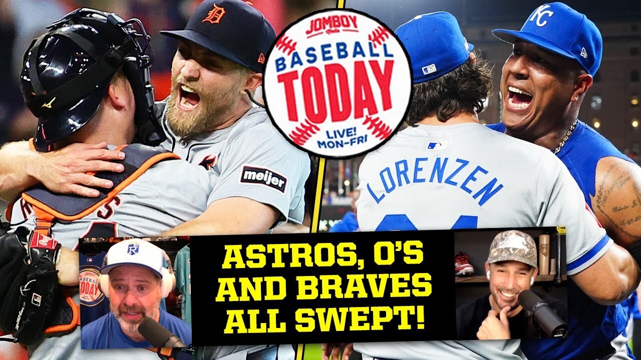 Video thumbnail for Astros, Orioles, and Braves ALL swept in Wild Card round | Baseball Today