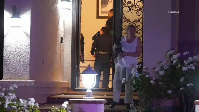 Video thumbnail for US, Los Angeles: Porter Ranch Attempted Burglary Leads to Police Response.