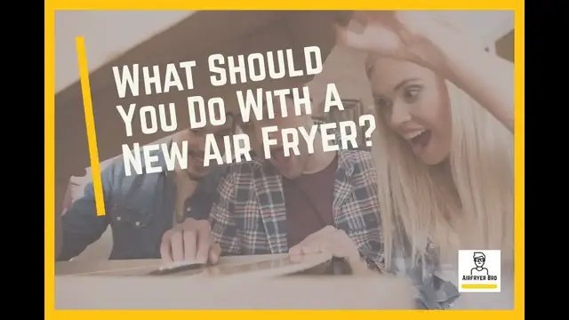 'Video thumbnail for Do This Before Using Your Air Fryer for the 1st Time! ?'