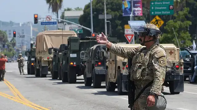Video thumbnail for Curfew imposed in parts of downtown Los Angeles after days of protests