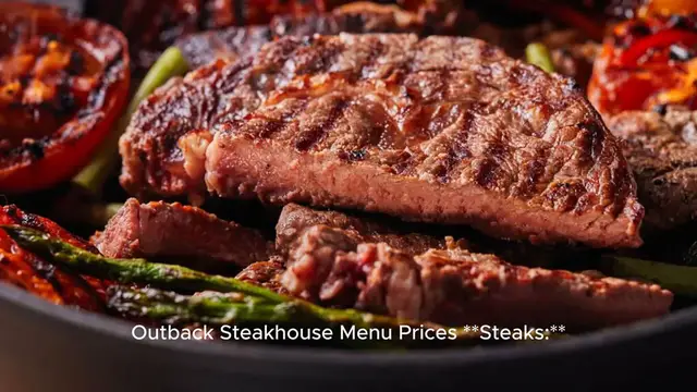 Video thumbnail for Outback Steakhouse Menu Prices