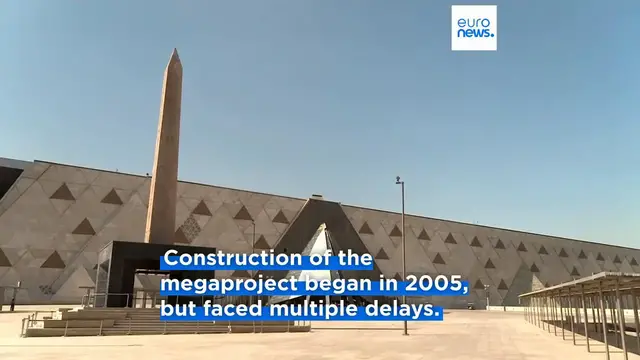 'Video thumbnail for 20 years in the making: the Grand Egyptian Museum officially opens'