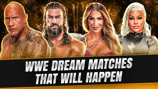 'Video thumbnail for Dream matches in WWE'