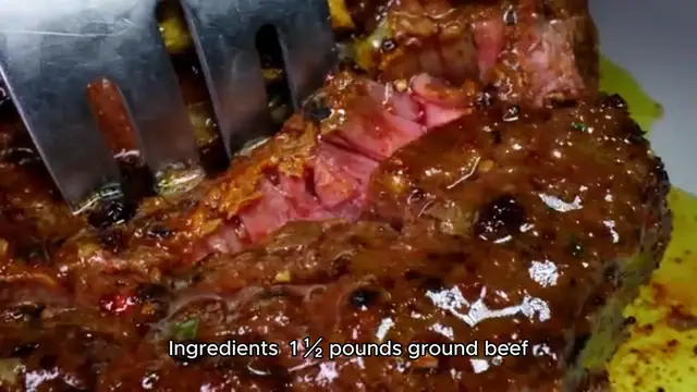 Video thumbnail for Burger recipe