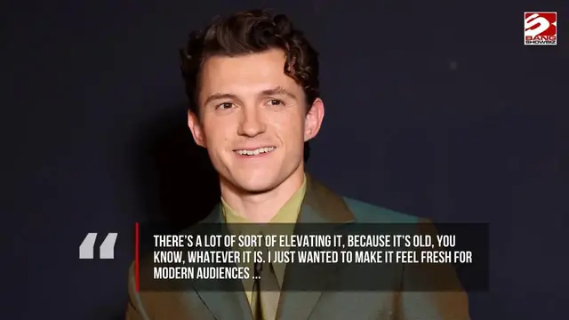 Video thumbnail for Tom Holland defends the use of the word ‘dad’ in The Odyssey