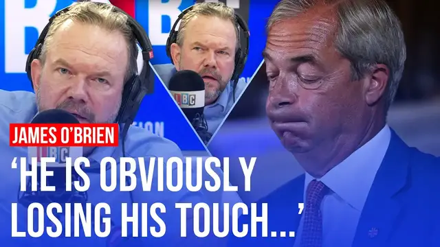 Video thumbnail for Has the Reform bubble burst? | James O'Brien reacts