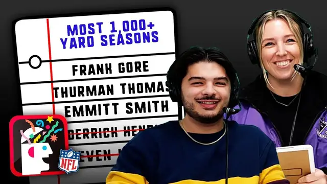 'Video thumbnail for Getting blocked in NFL Scattergories!'