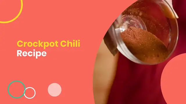 Video thumbnail for Crockpot chili recipe