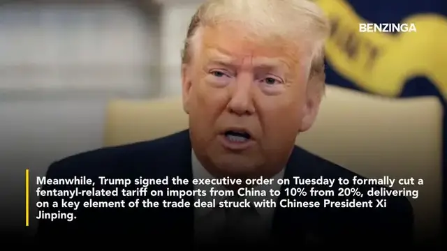 'Video thumbnail for China Eases US Tariffs, Scraps Farm Levies As Trump Cuts Fentanyl Duties In Fresh Trade Truce'