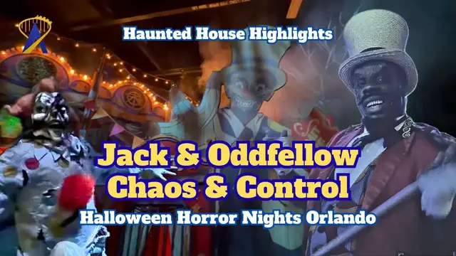 Video thumbnail for Jack & Oddfellow House HIGHLIGHTS at Universal Orlando Halloween Horror Nights!