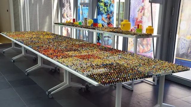 'Video thumbnail for Welcome to the largest LEGO minifigure collection'