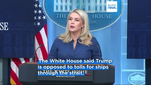 Video thumbnail for Reports of Iran closing Strait of Hormuz 'completely unacceptable,' White House says