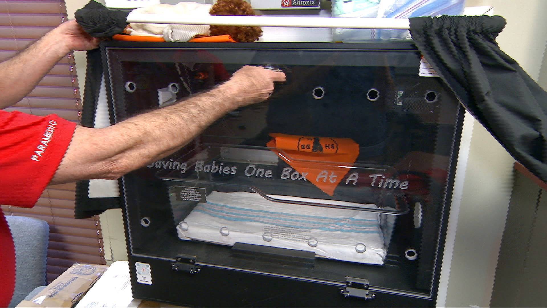 Video thumbnail for US ‘baby boxes’ offer anonymous baby drop-off amid fierce abortion debate