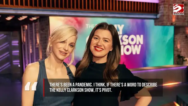 Video thumbnail for My TV talk-show saved me, says Kelly Clarkson