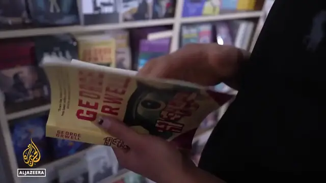 Video thumbnail for Syrians embrace newfound hope and literary freedom at Damascus book fair