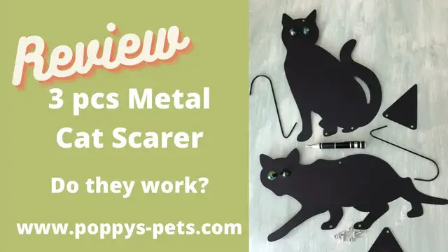 Video thumbnail for Cat Repellent: Watch Before You Buy: Metal Cat Scarers to Deter Cats from Garden, Allotment