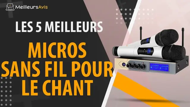 Video thumbnail for ⭐️ MEILLEUR MICRO SANS FIL POUR LE CHANT - Avis & Guide d'achat (Comparatif 2021)