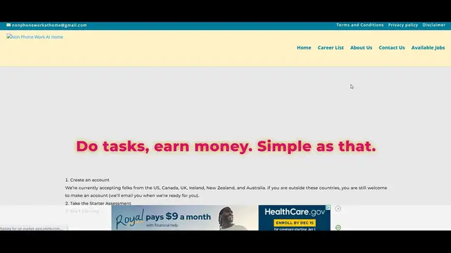 Video thumbnail for You Call All The Shots! Skip The Interview! Get You $100 A Day! No Experience Work From Home Job