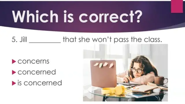 Video thumbnail for Say it Right in English:  Concern, Concerned, Be Concerned about