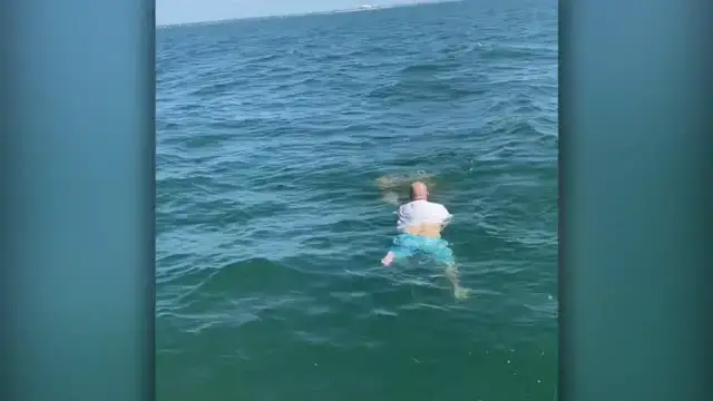 Video thumbnail for Dad Dives Into Sea To Rescue Tangled Loggerhead Turtle | Wild-ish TV