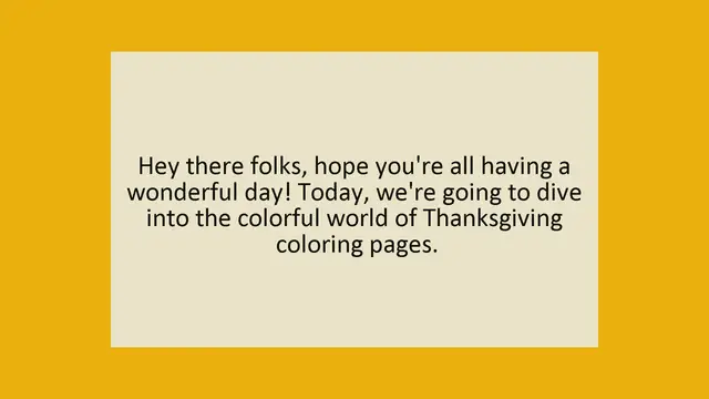 'Video thumbnail for Thanksgiving Coloring Pages'