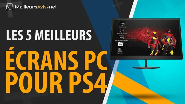 Video thumbnail for ⭐️ MEILLEUR ÉCRAN PC POUR PS4 - Avis & Guide d'achat (Comparatif 2022)