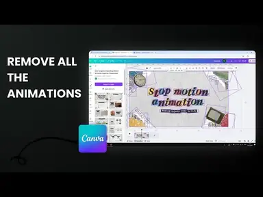 'Video thumbnail for How to Remove Animations From Canva'