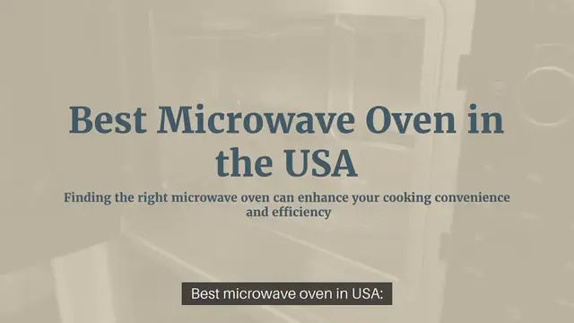 Video thumbnail for Best microwave oven in USA