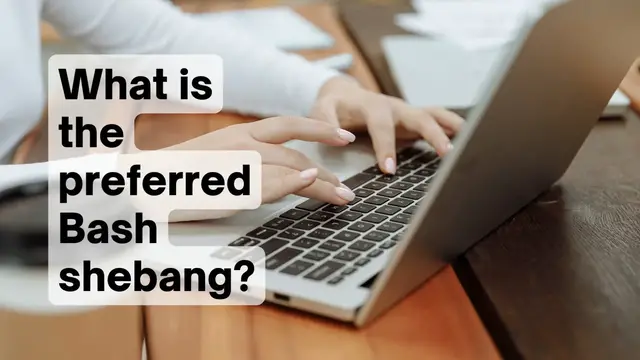 Video thumbnail for Bash Shebang | Bash scripting