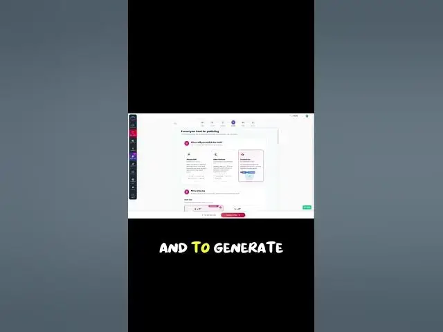 Video thumbnail for How to Format Your Book for Amazon KDP Using Booknova AI