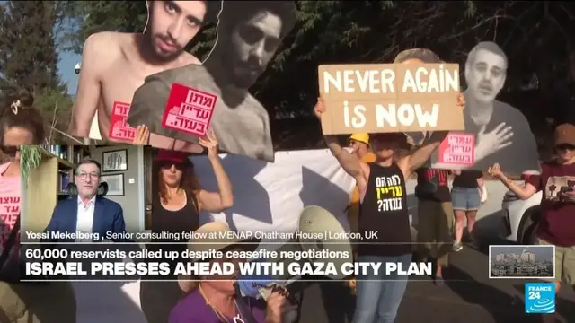 'Video thumbnail for Y Mekelberg: With Gaza escalation, Israel risks 'sacrificing hostages and its standing in the world''