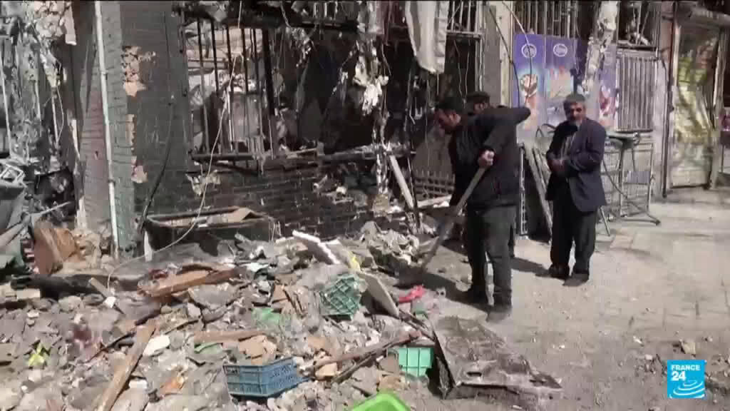 Video thumbnail for War in the Middle East: Iran under heavy attack