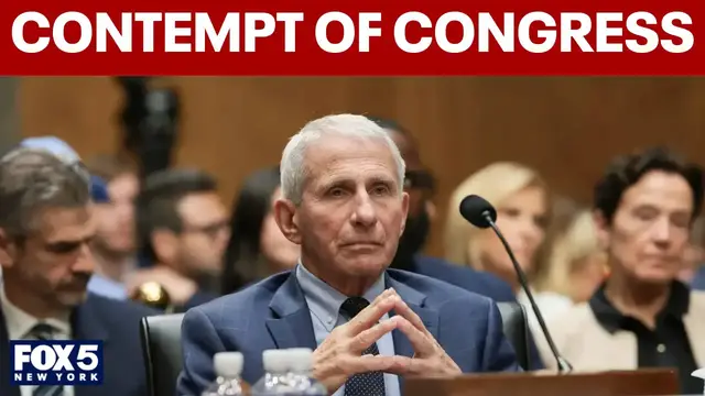 Video thumbnail for BREAKING: Dr. Fauci held in contempt of Congress
