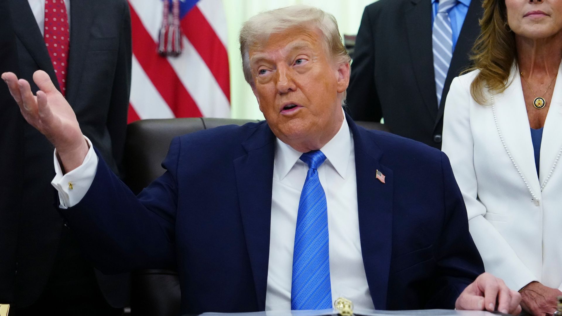 Video thumbnail for Trump ‘cancels scheduled strikes’ against Iran
