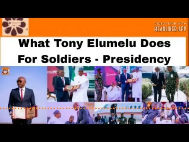 Video thumbnail for What Tony Elumelu Does For Soldiers - Presidency ~ OsazuwaAkonedo