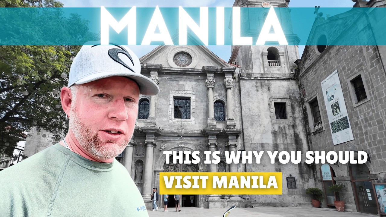 Video thumbnail for Manila Philippines Travel Tour Vlog 4K