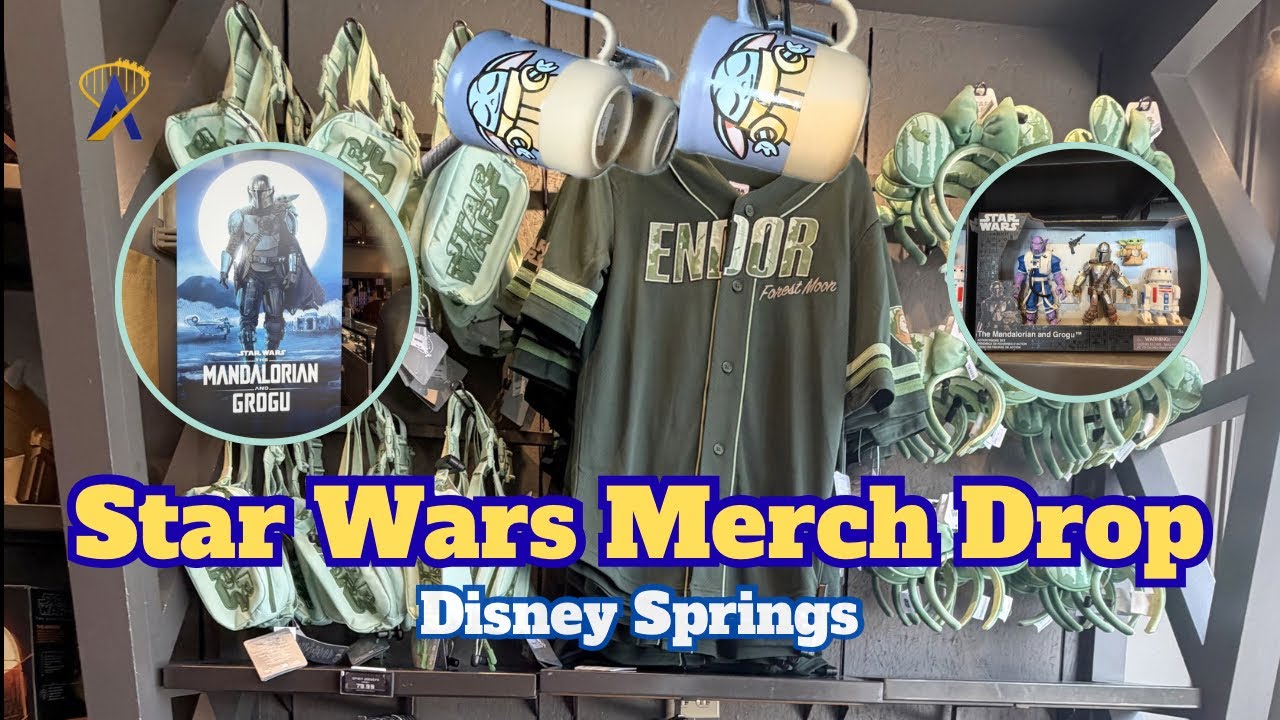 Video thumbnail for The Endor Collection and Mando & Grogu Merch Arrive at Walt Disney World - May the 4th Be With You