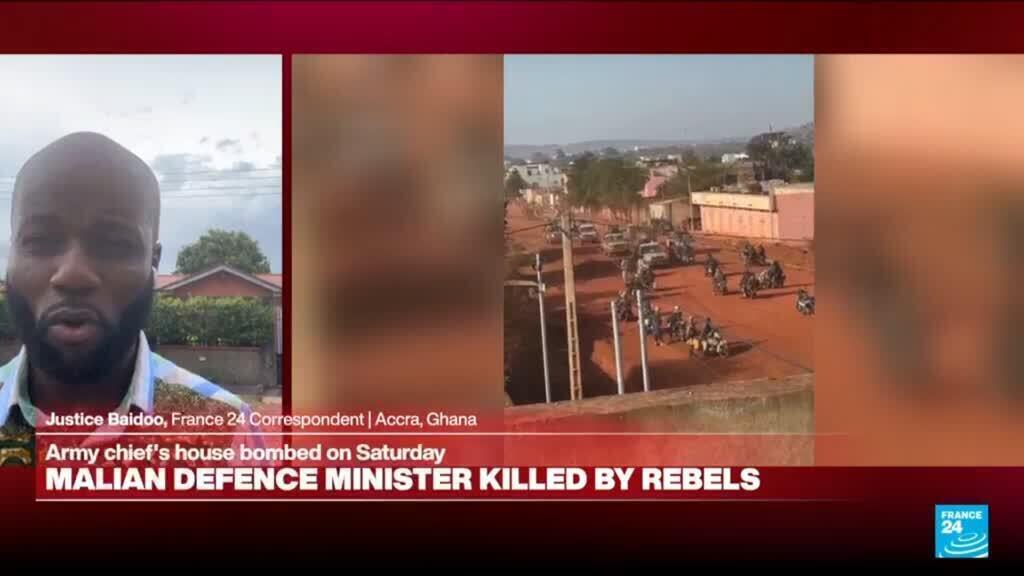 Video thumbnail for Attacks in Mali: Malian Defense Minister Sadio Camara killed by rebels