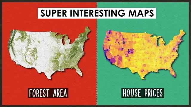 Video thumbnail for Super Interesting Maps Of The U.S. That You Need To See