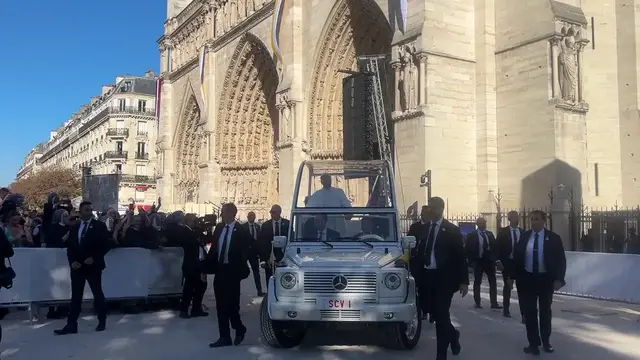 Video thumbnail for France: Pope Leo XIV in France.