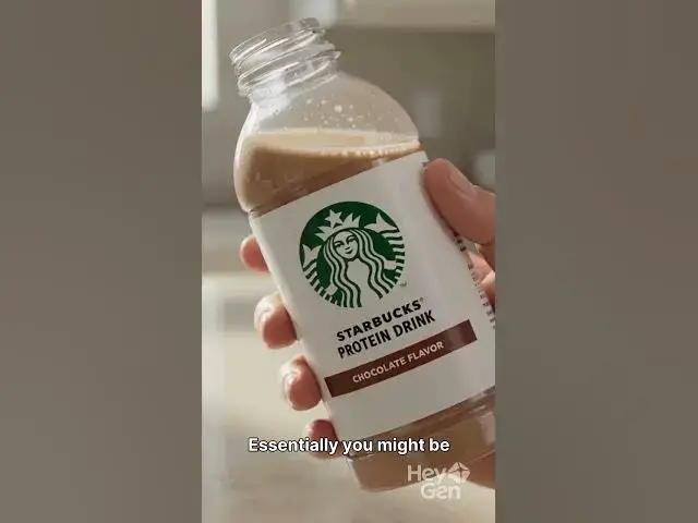 'Video thumbnail for STOP Buying Starbucks Protein Drinks Until You See This! (30g Sugar Bomb!)'