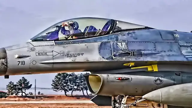 'Video thumbnail for USAF F-16 Fighting Falcons • Kunsan AB Operations JAN 2020'