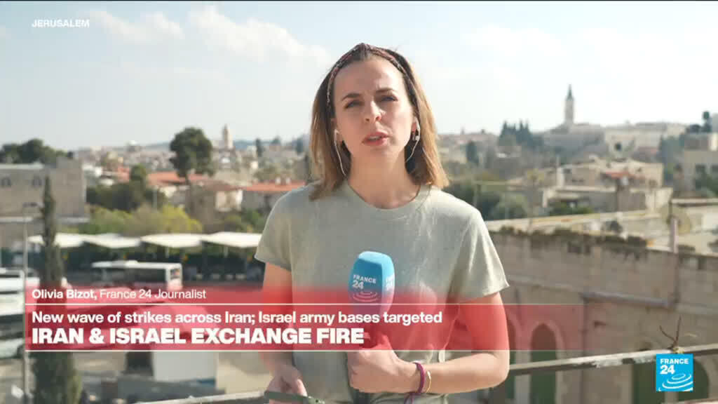 Video thumbnail for Israel army says Hezbollah fired 200 rockets in 'biggest barrage' of war